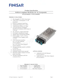 FTLX1442E2 Datasheet Cover