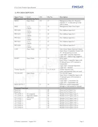 FTLX1442E2 Datasheet Page 2