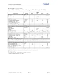 FTLX1442E2 Datasheet Page 6