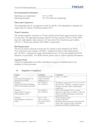 FTLX1442E2 Datasheet Pagina 8