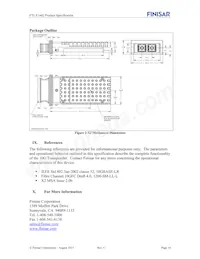 FTLX1442E2 Datasheet Pagina 10