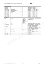 FTLX1461E2 Datasheet Pagina 3