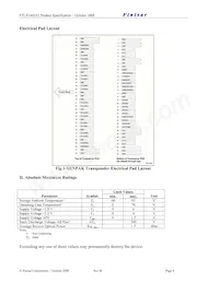 FTLX1461E2 Datasheet Pagina 4