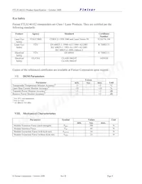 FTLX1461E2 Datasheet Page 9