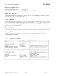 FTLX1462E2 Datasheet Page 8