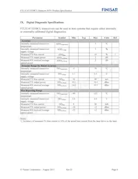 FTLX1471D3BCL Datasheet Page 6