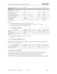 FTLX1471D3BTL Datasheet Page 4