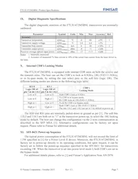 FTLX1472M3BNL Datasheet Page 7