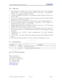 FTLX1472M3BNL Datasheet Page 11