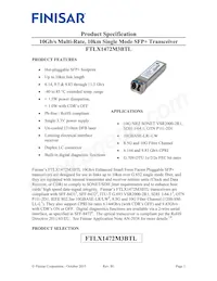 FTLX1472M3BTL Datenblatt Cover