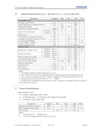 FTLX1472M3BTL Datasheet Pagina 4