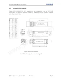 FTLX1472M3BTL Datasheet Pagina 8