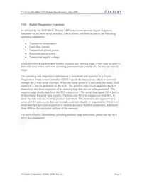 FTLX1611M3 Datasheet Page 7