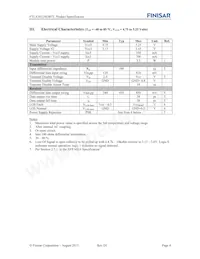 FTLX1612M3BTL Datasheet Page 4