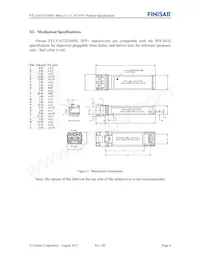 FTLX1672D3BNL Datenblatt Seite 8