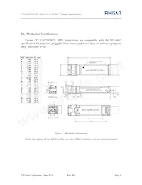 FTLX1672D3BTL Datasheet Pagina 8