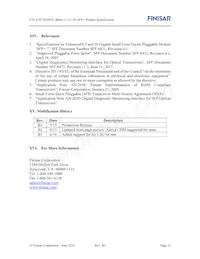 FTLX1672D3BTL Datasheet Page 12