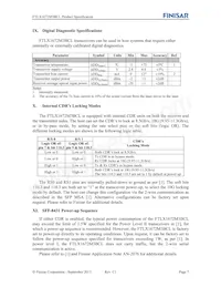 FTLX1672M3BCL數據表 頁面 7