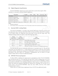 FTLX1672M3BNL數據表 頁面 7