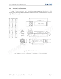FTLX1672M3BTL Datasheet Page 8