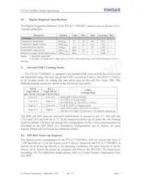 FTLX1772M3BCL Datasheet Pagina 7