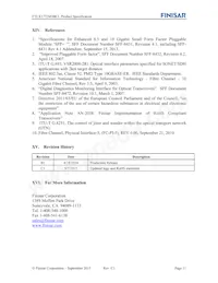 FTLX1772M3BCL Datasheet Page 11