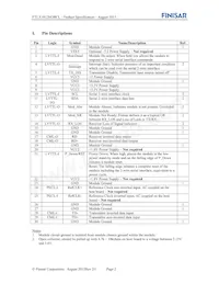 FTLX1812M3BCL Datasheet Page 2