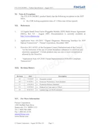 FTLX1812M3BCL Datasheet Page 11