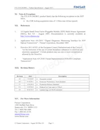 FTLX1812M3BCL Datasheet Pagina 11