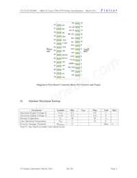 FTLX1812M3BNL Datasheet Page 3