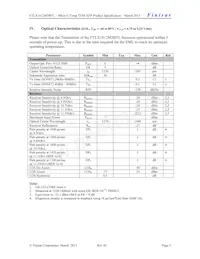 FTLX1812M3BTL Datasheet Page 5