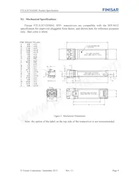 FTLX1871D3BNL 데이터 시트 페이지 8