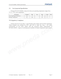 FTLX1871M3BCL Datasheet Page 5