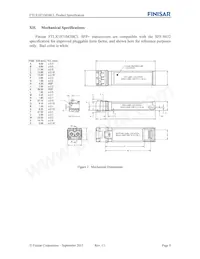 FTLX1871M3BCL Datasheet Page 8