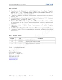 FTLX1871M3BCL Datasheet Page 12