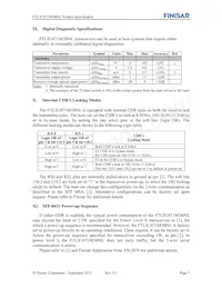 FTLX1871M3BNL Datasheet Pagina 7