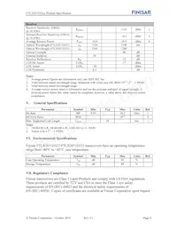 FTLX2071D327 Datasheet Page 4
