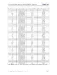 FTLX3612M361 Datasheet Page 2