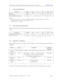 FTLX3612M361 Datasheet Page 7