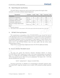 FTLX3871DCC61 Datasheet Page 8