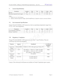 FTLX4213M3BCL Datasheet Page 6