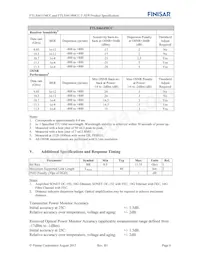 FTLX6614MCC Datasheet Page 6