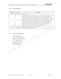 FTLX6614MCC Datasheet Pagina 17