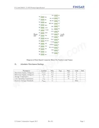 FTLX6624MCC Datasheet Page 3