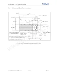 FTLX6624MCC Datasheet Page 14