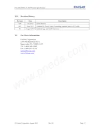 FTLX6624MCC Datasheet Page 17