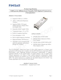 FTLX6824MCC Datasheet Copertura