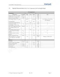 FTLX6824MCC Datasheet Page 5