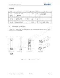 FTLX6824MCC 데이터 시트 페이지 14