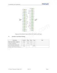FTLX6824MNC Datasheet Page 3